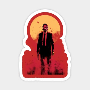 The Boogeyman under the sun Magnet