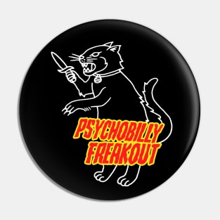 This Psychobilly Freakout Pin