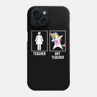 Teacher vs Art teacher Phone Case