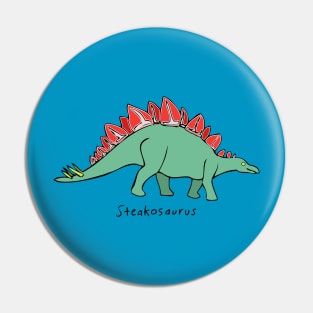 Steakosaurus! Pin