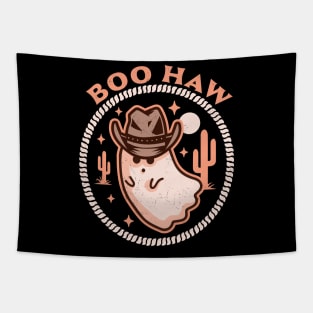 BooHaw Western Ghost Halloween Cowboy Cowgirl Costume Retro Tapestry