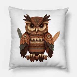 Sacred Owl Pillow