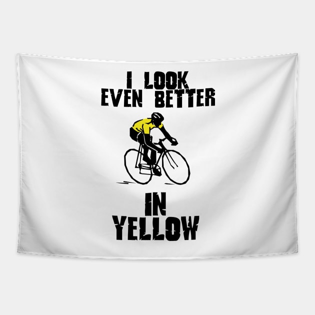 Yellow Jersey! Tapestry by keithcsmith