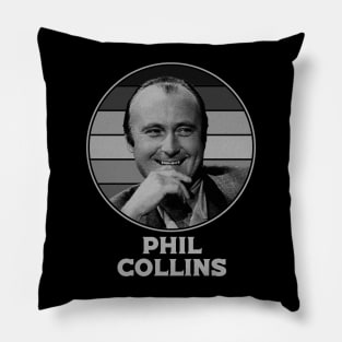 retro phil collins Pillow