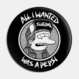 All i wanted was a pep$i, Suicidal Tendencies, Parody Pin