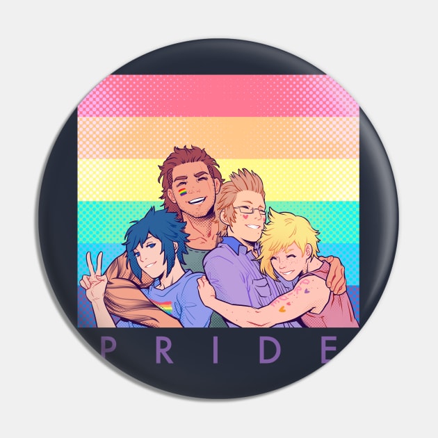 FFXV PRIDE Pin by beanclam