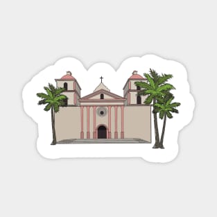 The Santa Barbara Mission Magnet