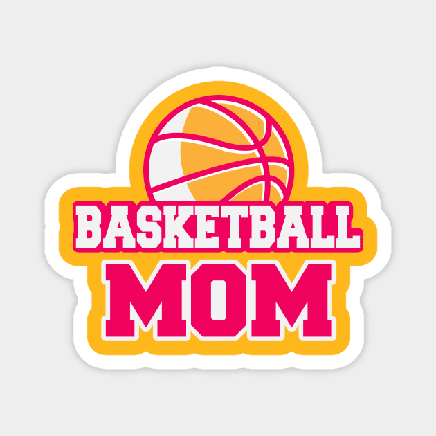 Basketball Mom Magnet by ahihihi