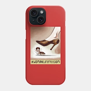 Woman life freedom Phone Case