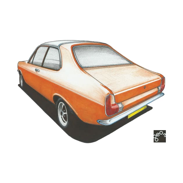 Geo3Doodles Hillman Avenger Sunseeker by Geo3doodles