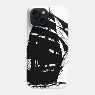 Explore Ship Phone Case