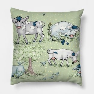 cowabunga ! Country Cows Pillow