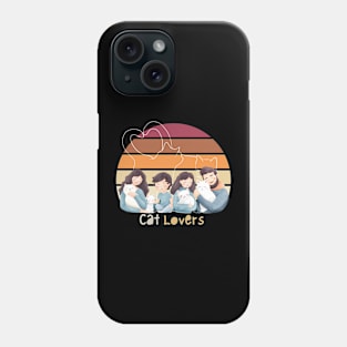 Cat Lovers Family Phone Case