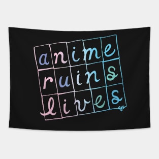 Anime Ruins Lives Tapestry