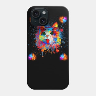 best t-shirt the Cat Cosmic 3D Phone Case