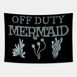 Off Duty Mermaid Tapestry