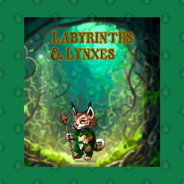 Labyrinths & Lynxes: The Wondering Druid by FallenClock