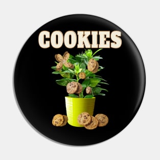 Organic Chocolate Chip Cookie Plant Pin