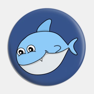 A Cute Shark Pin