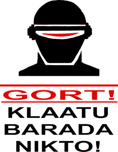 GORT! - KLAATU BARADA NIKTO! Magnet