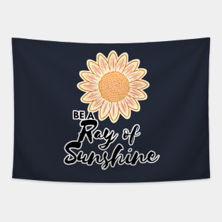 Be A Ray of Sunshine Sunflower Tapestry