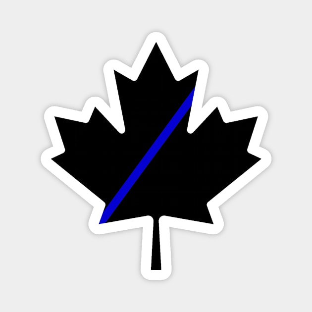 Thin Blue Line: Canada Magnet by Canadian Conservative