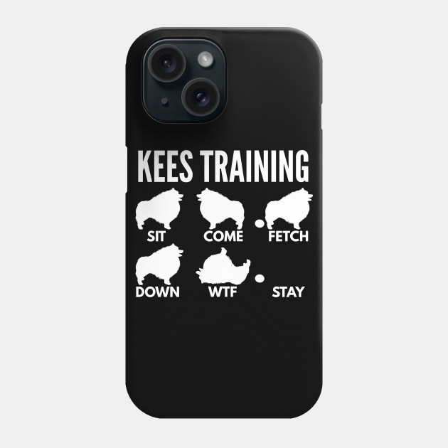 KEES Training Keeshond Tricks Phone Case by DoggyStyles