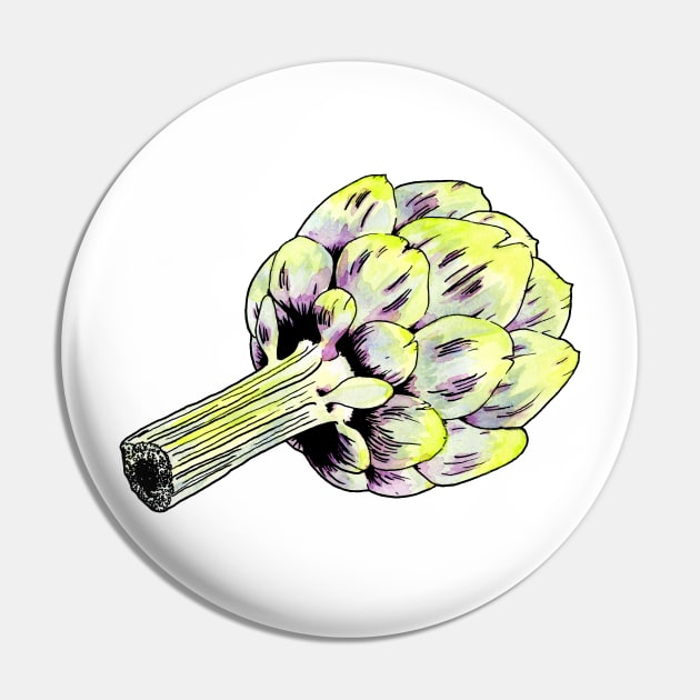 artichoke Pin by terastar