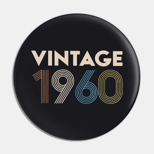 Vintage 1960 Birthday Pin by colum