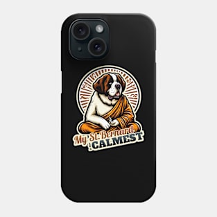 St. Bernard Zen Phone Case