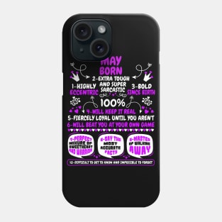 May Born Phone Case