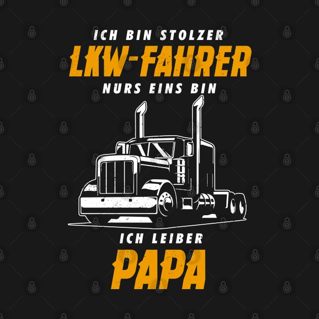 Truck Driver Trucker Dad Father by swissles