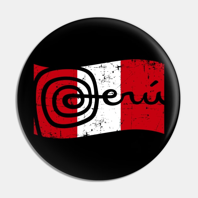Marca Peru Bandera Del Perú Pin