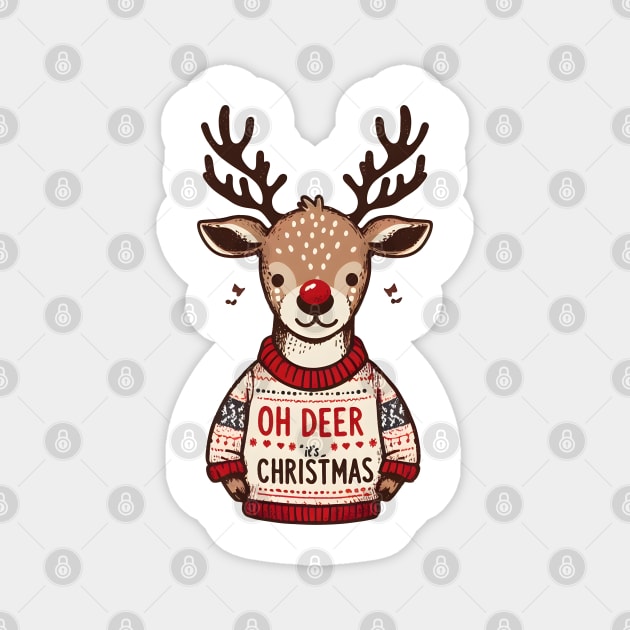 Oh deer christmas sweater best sale