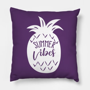 Summer vibes pineapple Pillow
