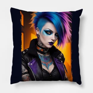 Punk Is Not Dead 5 Pillow