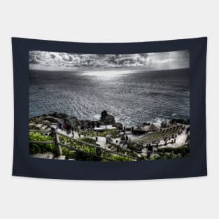 Minack Theatre Looking Out To Sea Tapestry