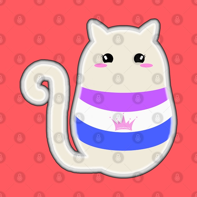 Drag Pride Cat by Curse Me Not