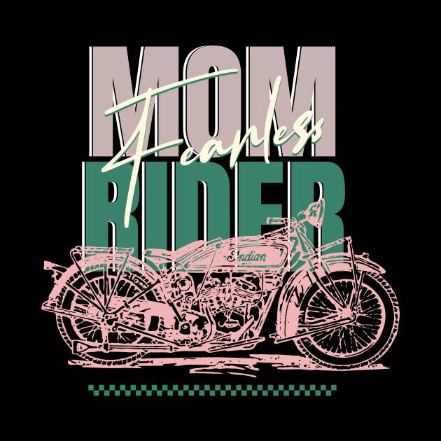 MOM RIDER by Cheersshirts