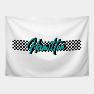 Race Flag Design 2 - Lewis Hamilton Tapestry