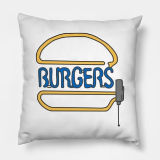 Burger Light Pillow