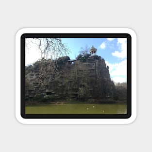 Watch Tower in a Parisian Park Magnet