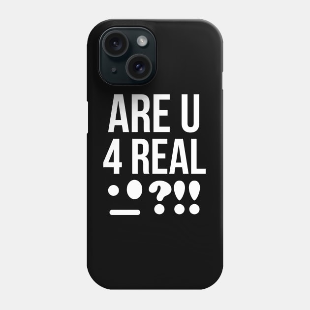 Bruh!!! are you for real?! Phone Case by mksjr