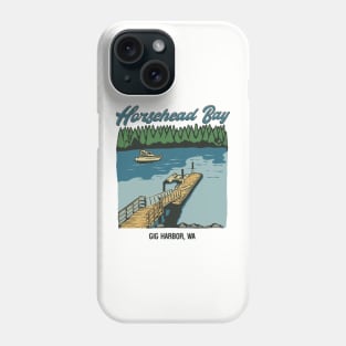 Vintage Horsehead Bay Gig Harbor Phone Case