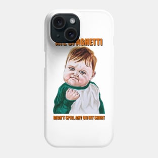 Success Kid meme - Spaghetti Phone Case