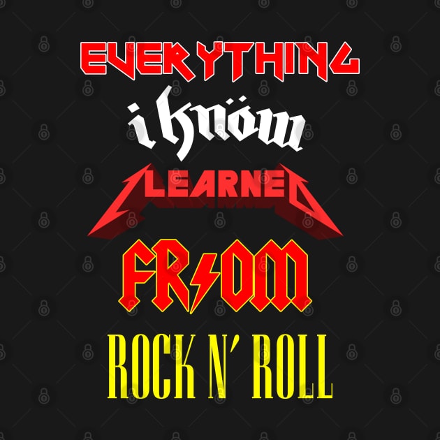 Taught by Rock N Roll by drewbacca