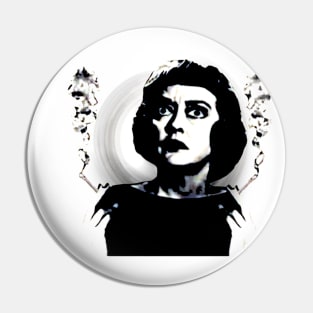 Bette davis Popart Smoking Pin