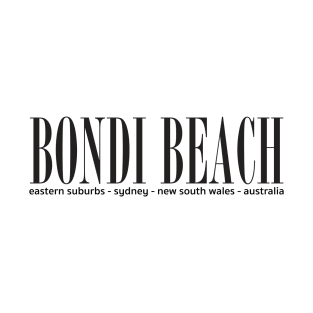 Bondi Beach Address T-Shirt