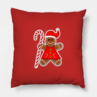 Sweet Christmas - Ginger cookie girl Pillow