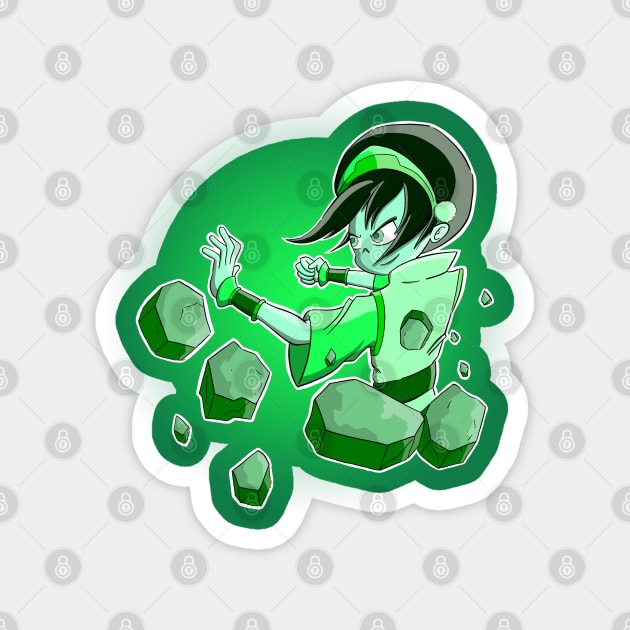 Toph Magnet by Fishonastick